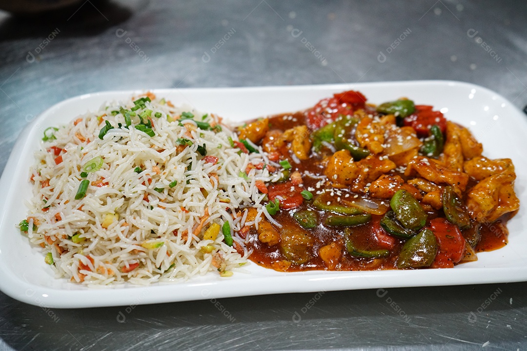 Delicioso frango ao molho