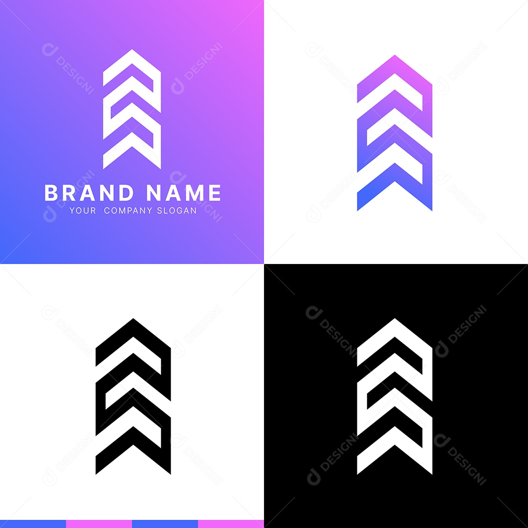 Modelo de Logo Ilustração Vetor EPS