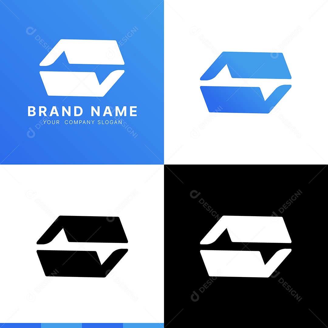 Modelo de Logo Ilustração Vetor EPS