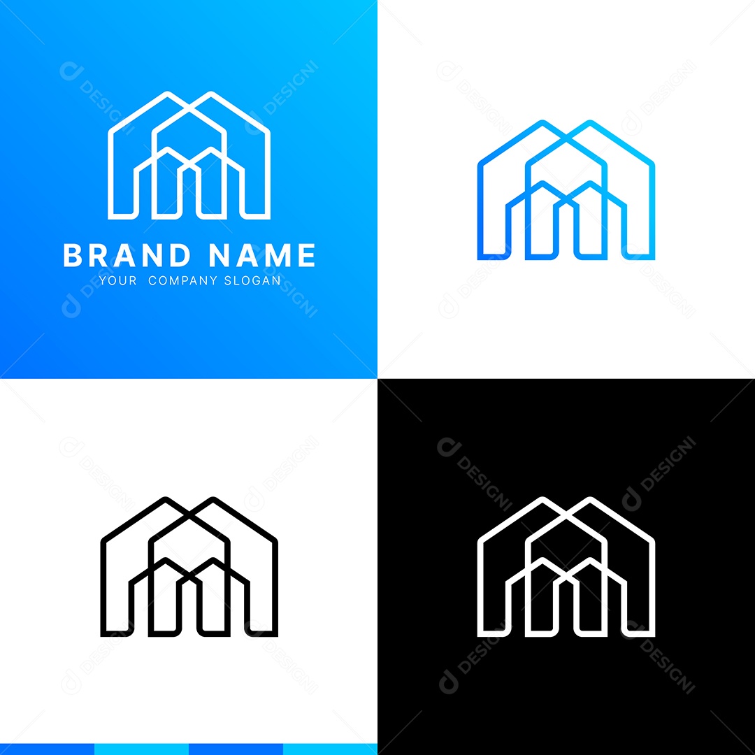 Modelo de Logo Ilustração Vetor EPS