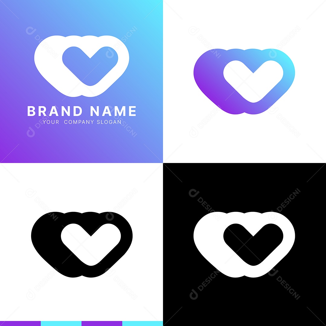 Modelo de Logo Ilustração Vetor EPS