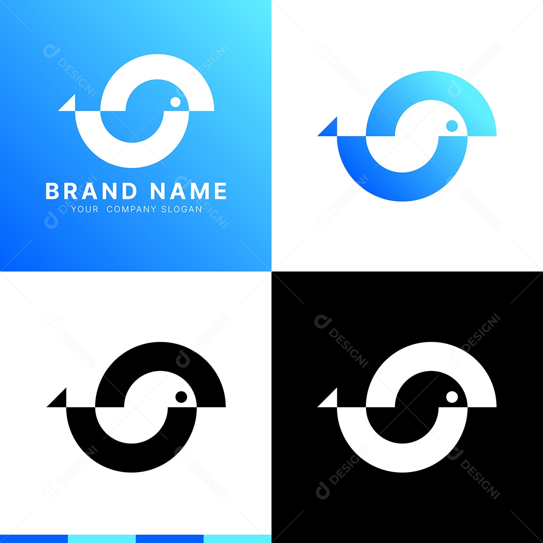 Modelo de Logo Ilustração Vetor EPS