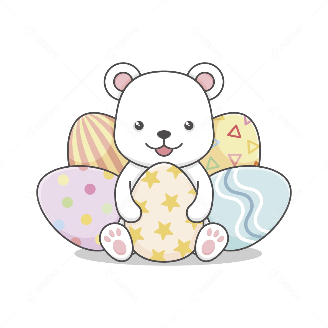 Urso Ilustração Vetor EPS