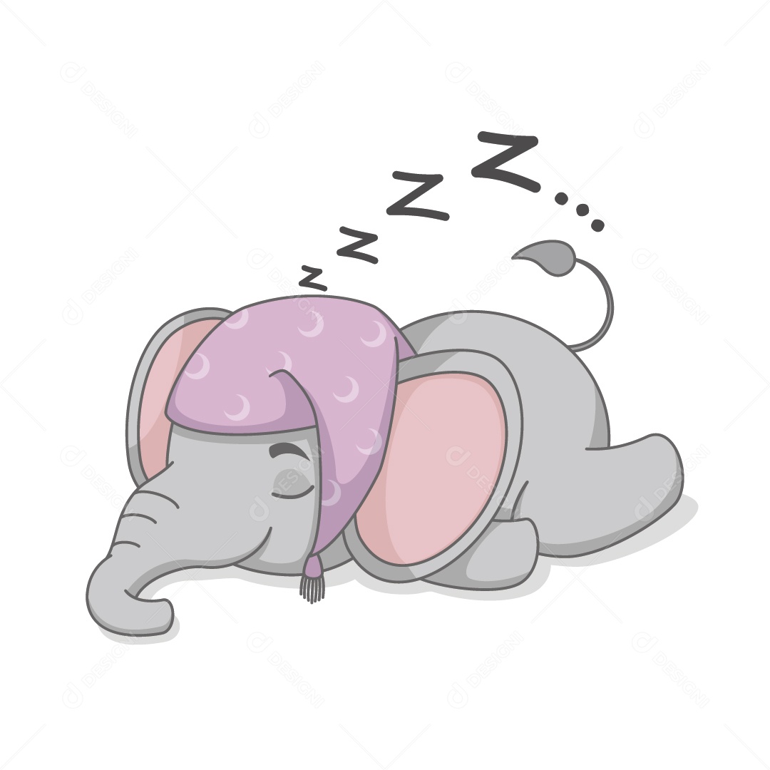 Elefante Ilustração Vetor EPS