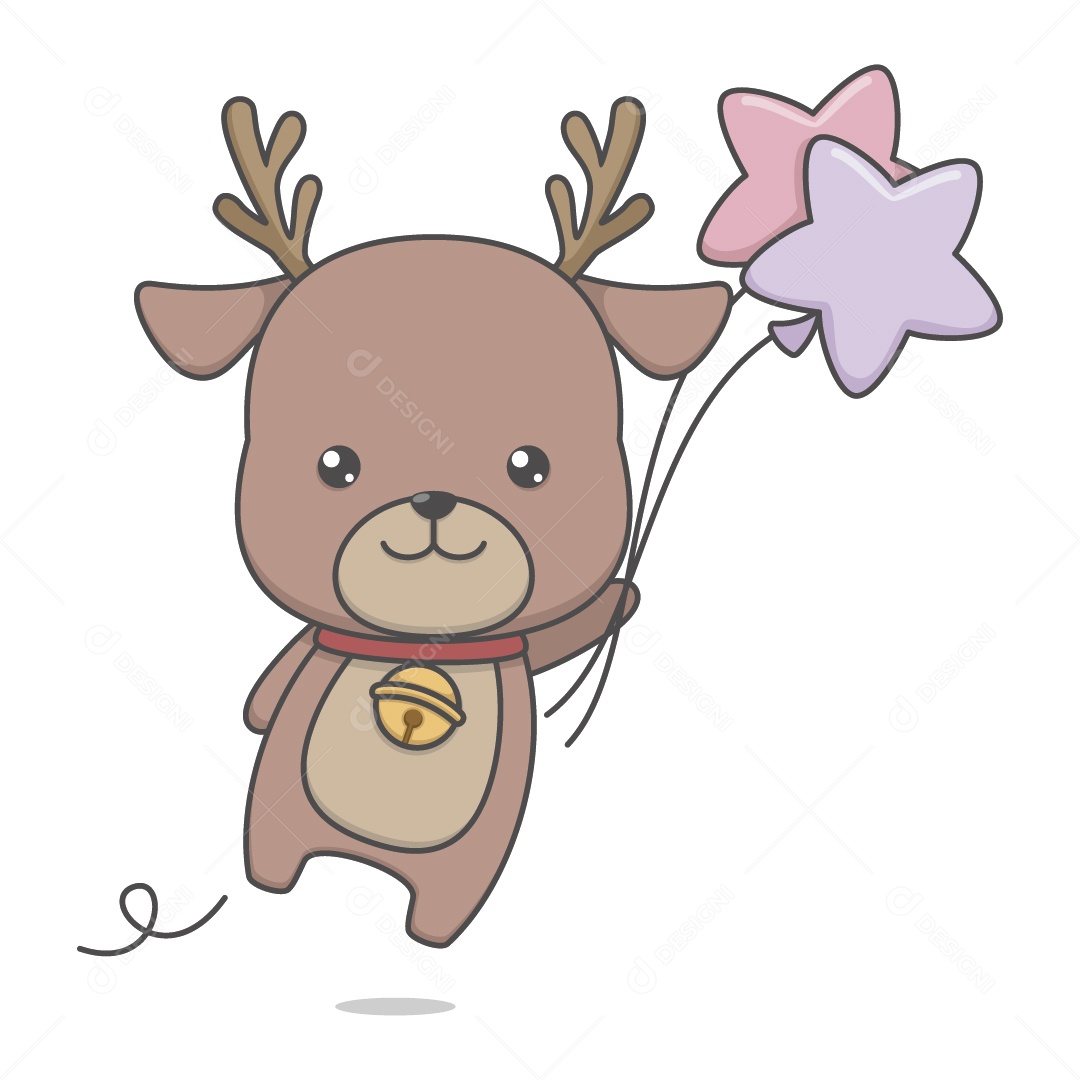 Cervo Ilustração Vetor EPS