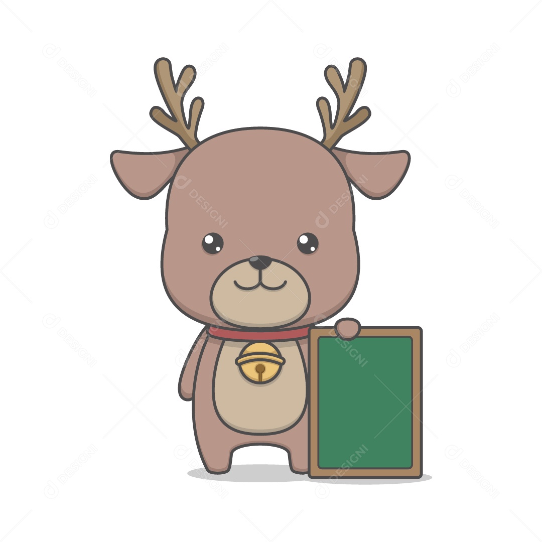 Cervo Ilustração Vetor EPS