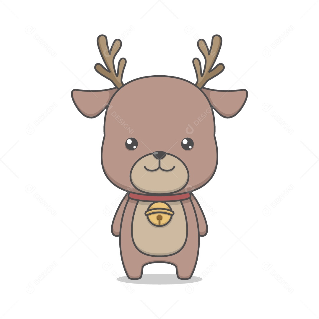 Cervo Ilustração Vetor EPS