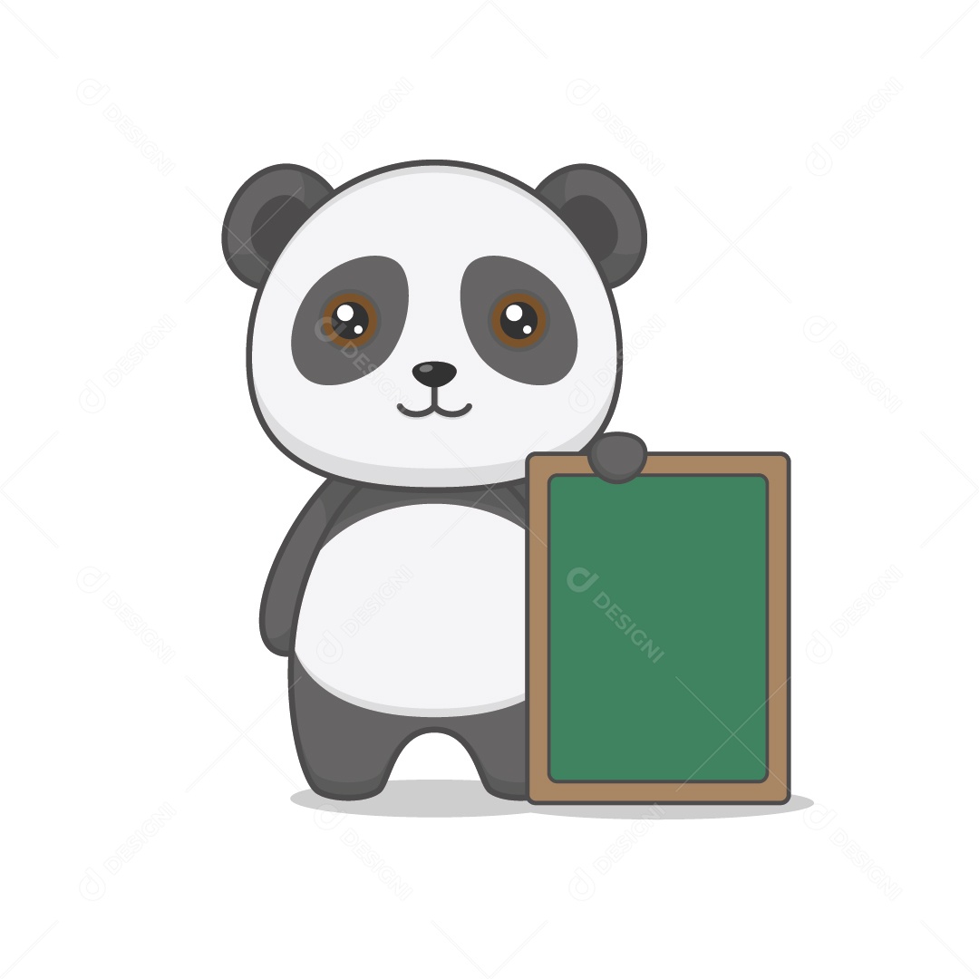 Panda Ilustração Vetor EPS