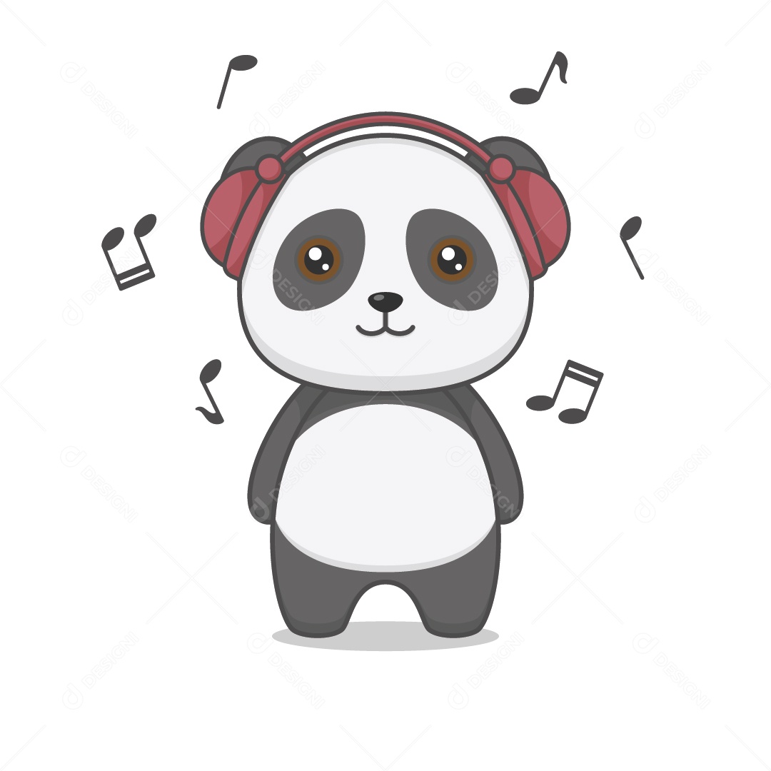 Panda Ilustração Vetor EPS