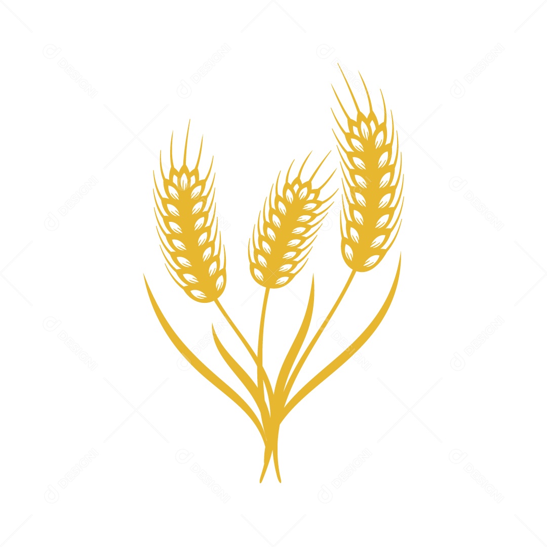 Trigo Ilustração Vetor EPS