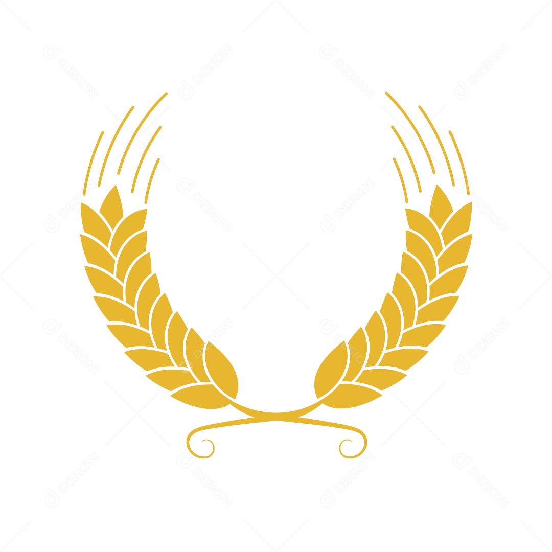 Ilustração de Trigos Vetor EPS