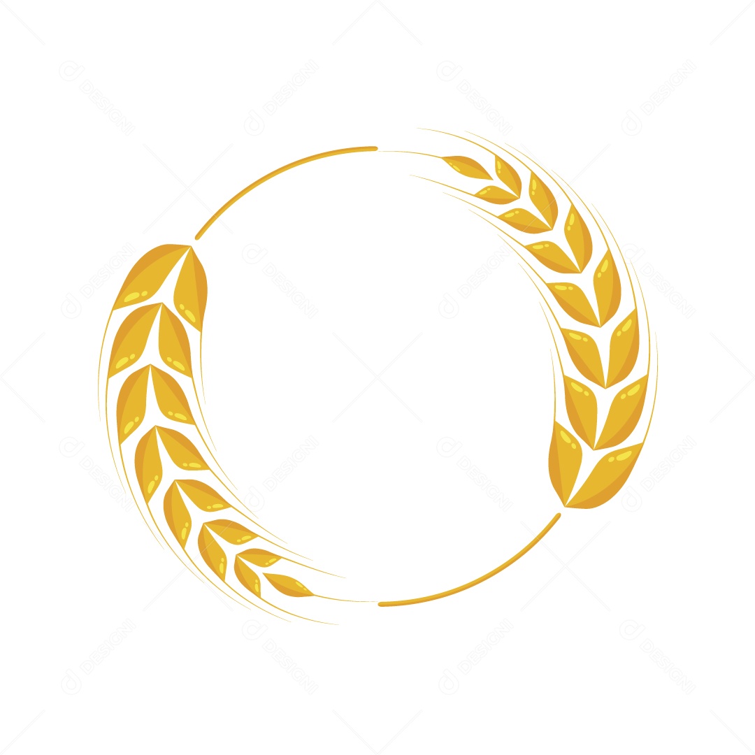 Ilustração de Trigos Vetor EPS