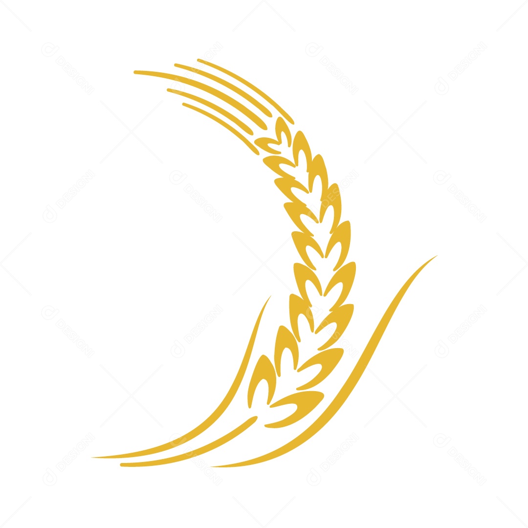 Trigo Ilustração Vetor EPS