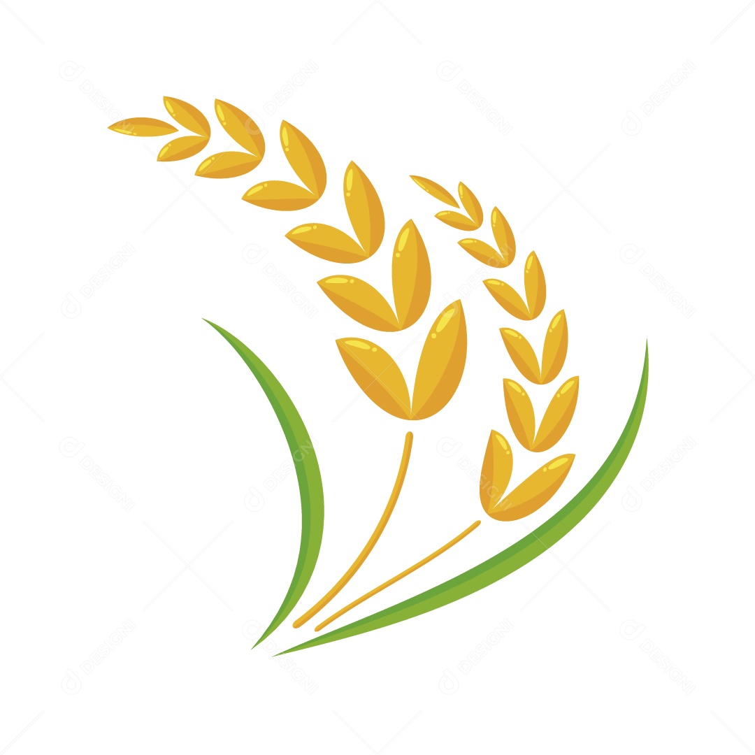 Trigo Ilustração Vetor EPS