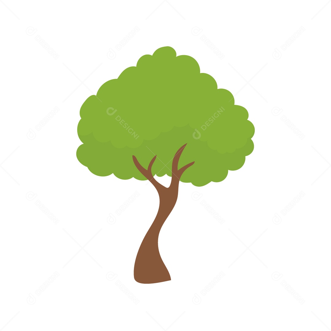 Ilustração de Árvore Vetor EPS