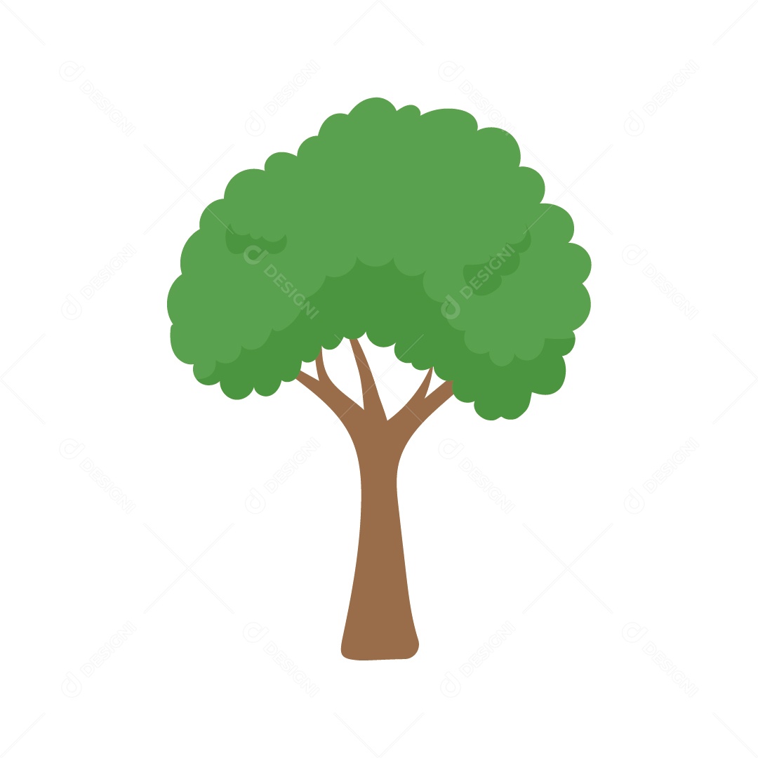 Árvore Ilustração Vetor EPS