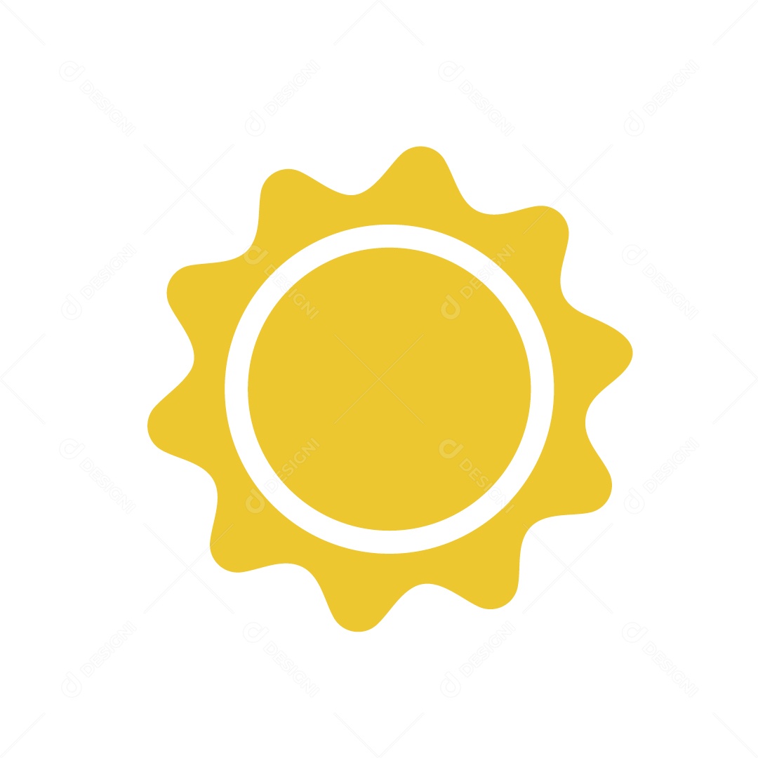 Sol Ilustração Vetor EPS