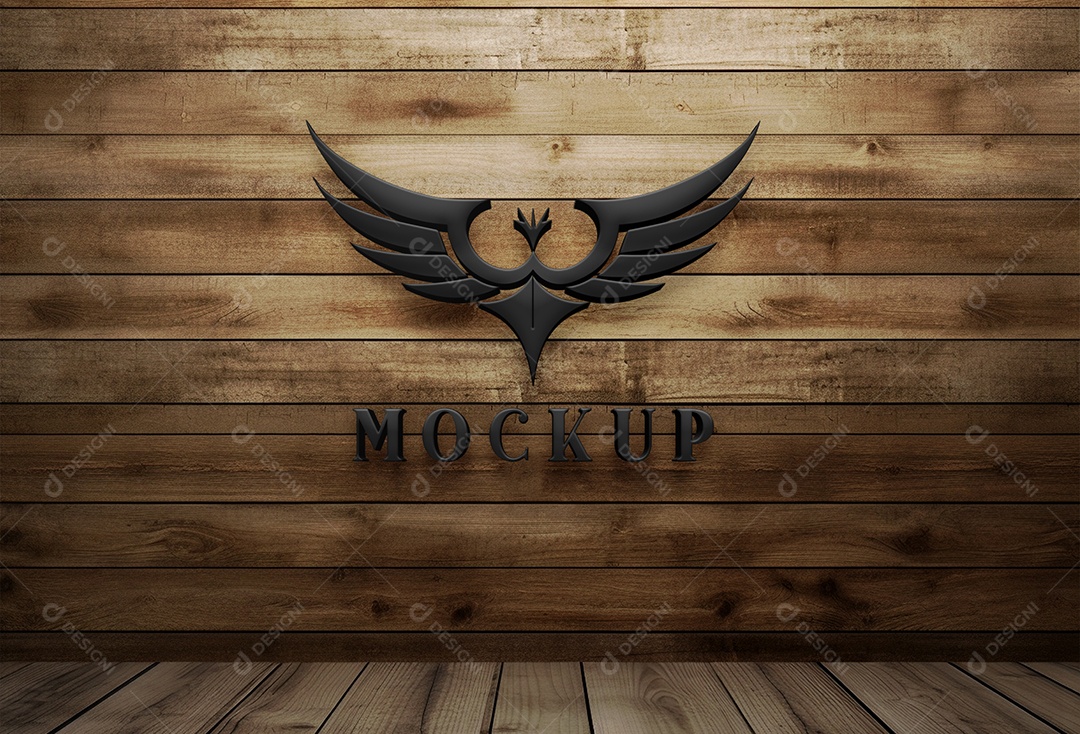 Modelo Logo de Empresa Mockup PSD Editável