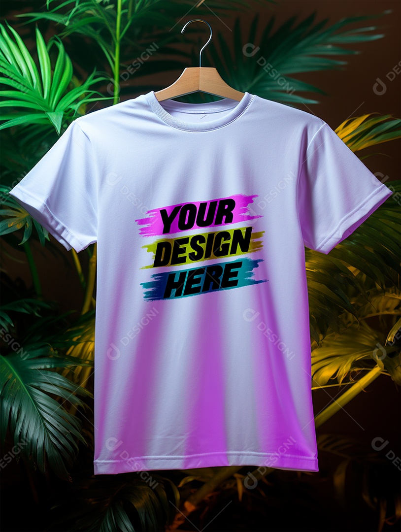 Mockup de Camiseta PSD Editável