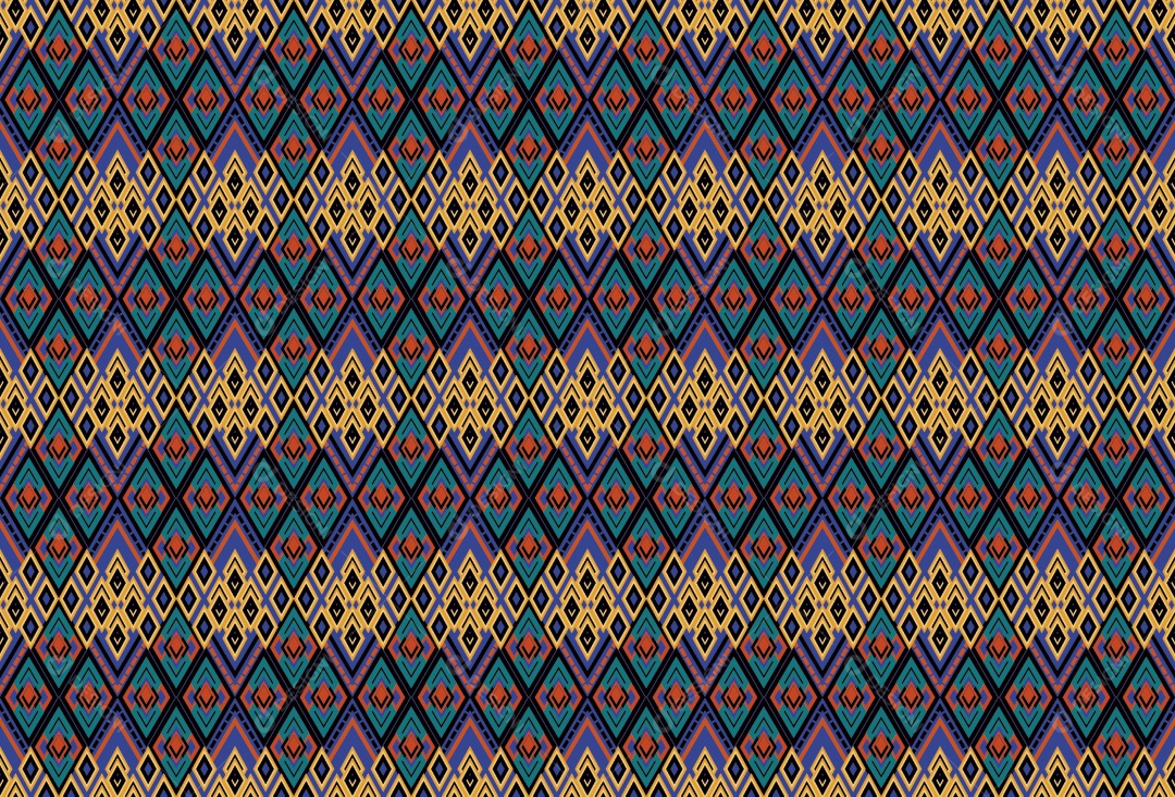 Padrão de Tapete Ilustração Vetor EPS