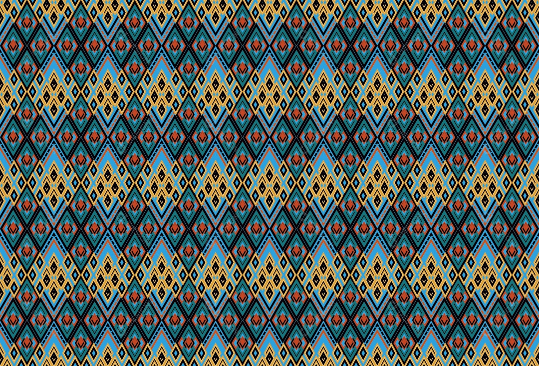 Padrão de Tapete Ilustração Vetor EPS