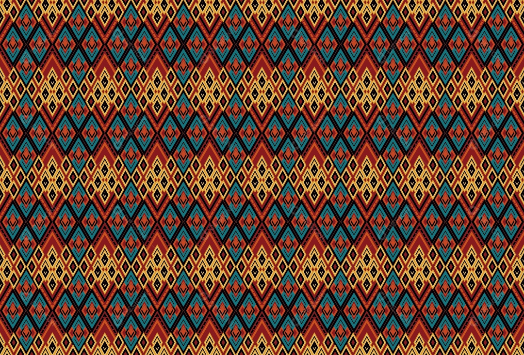 Padrão de Tapete Ilustração Vetor EPS