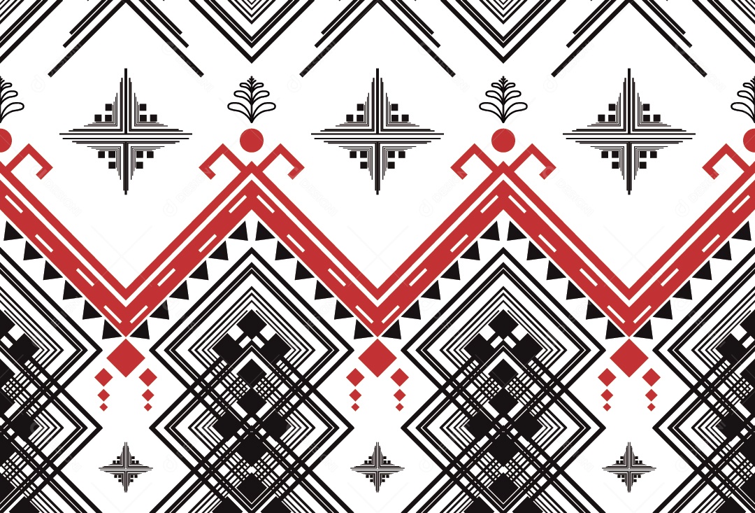 Padrão de Tapete Ilustração Vetor EPS