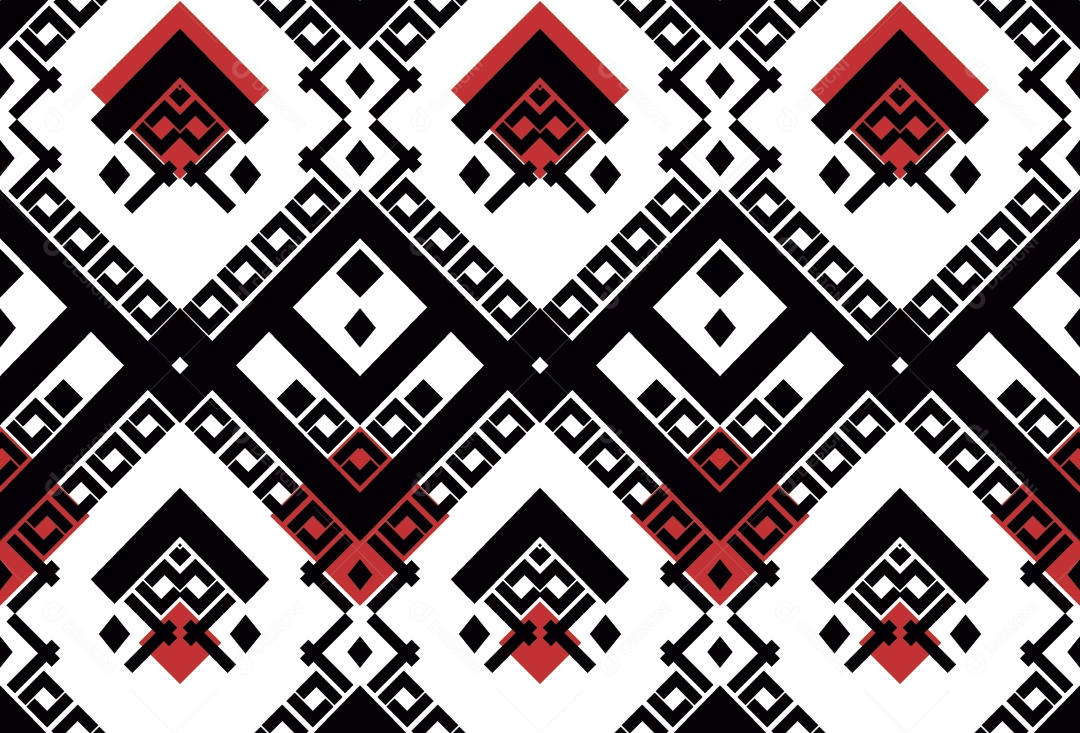 Padrão de Tapete Ilustração Vetor EPS