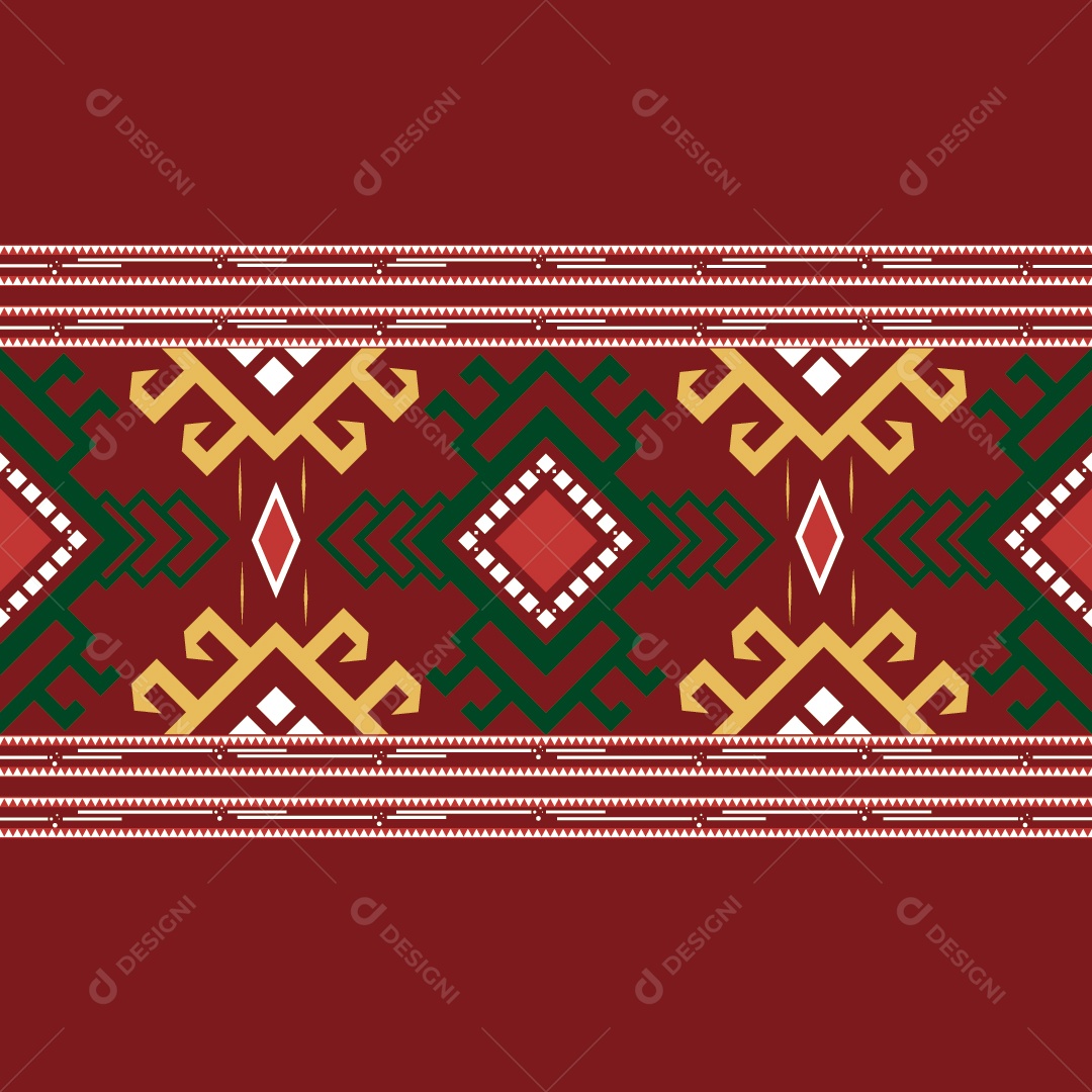 Padrão de Tapete Vetor EPS