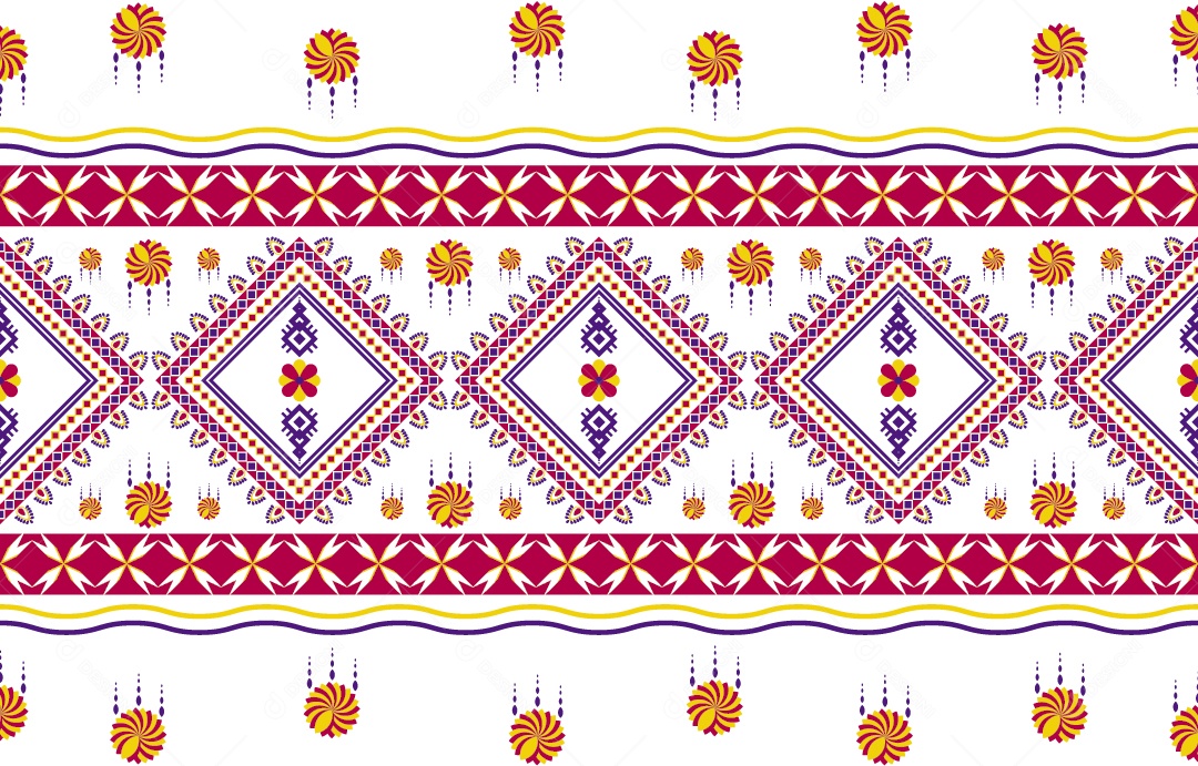 Padrão de Tapete Ilustração Vetor EPS