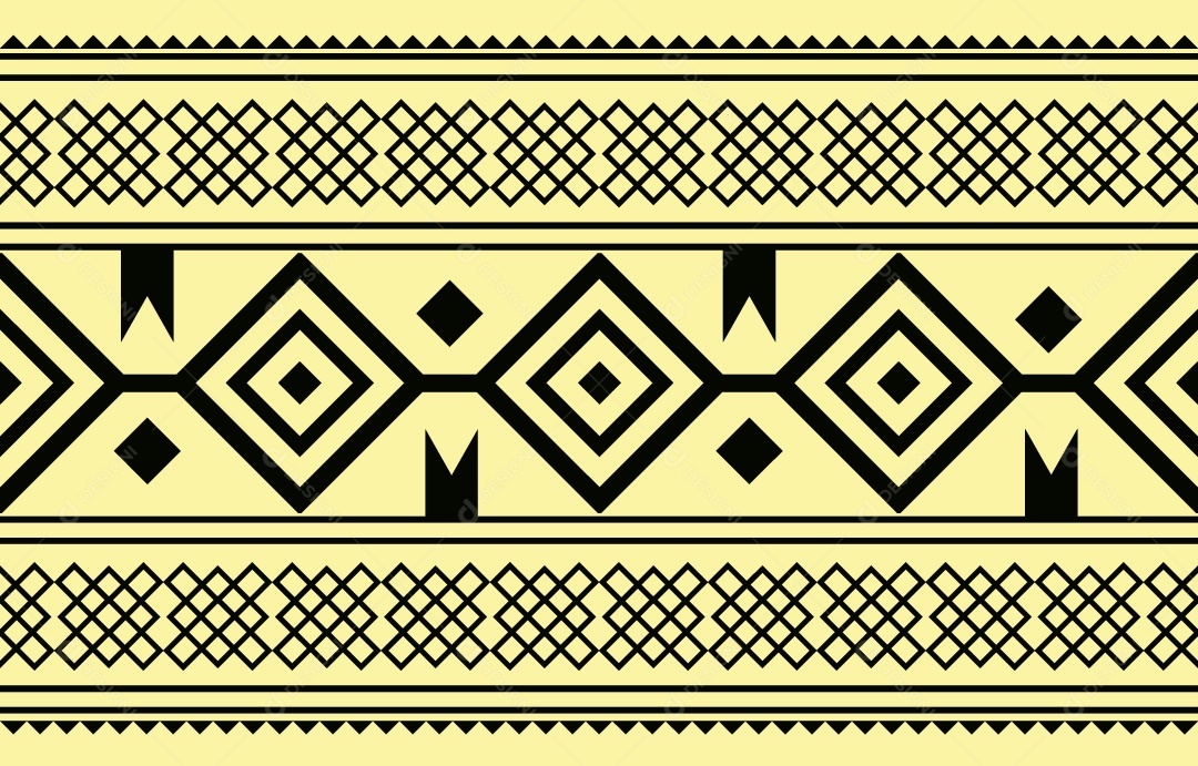 Padrão de Tapete Ilustração Vetor EPS