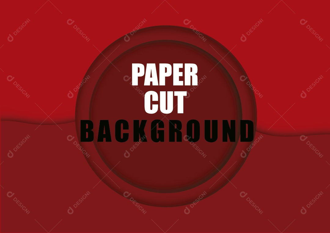 Background Corte de Papel Vetor EPS