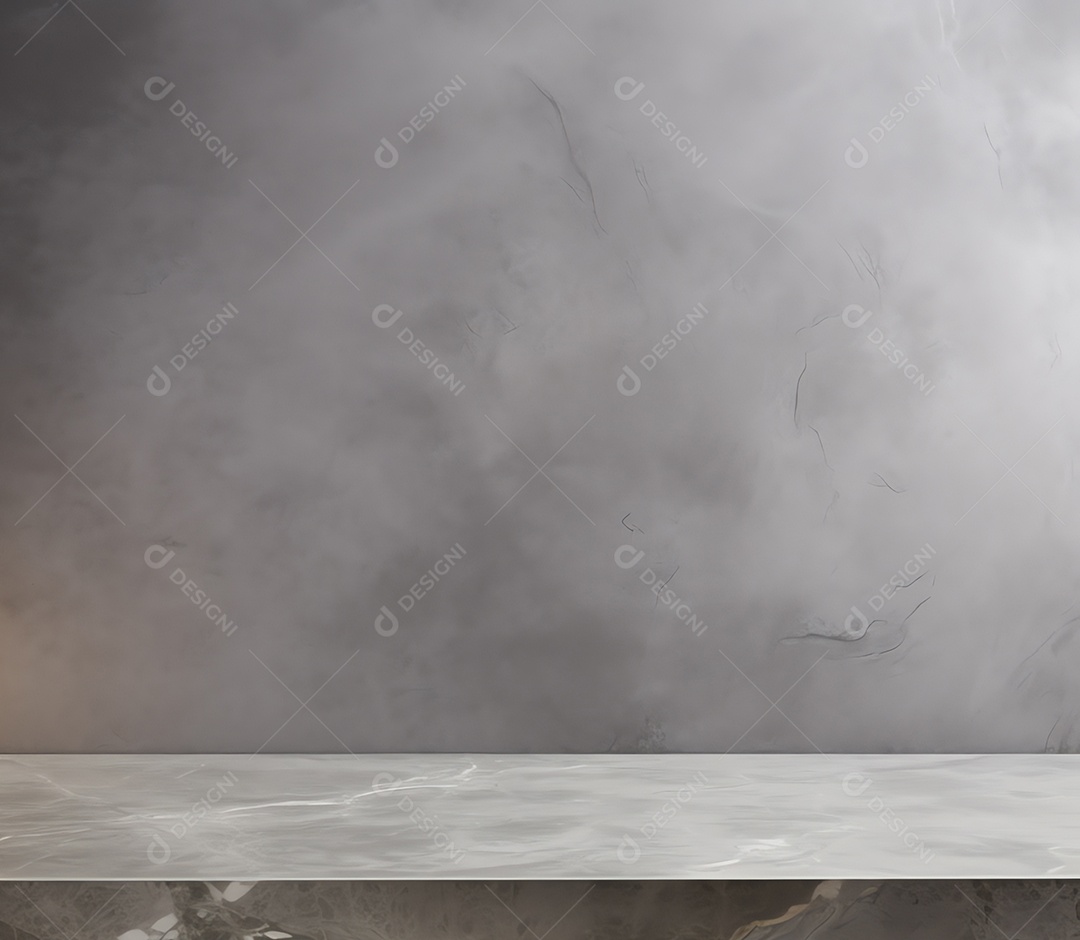 Fundo de superfície de mesa de mármore cinza para fundo de exibição de produtos de cozinha, pano de fundo de prateleira de mesa vazia