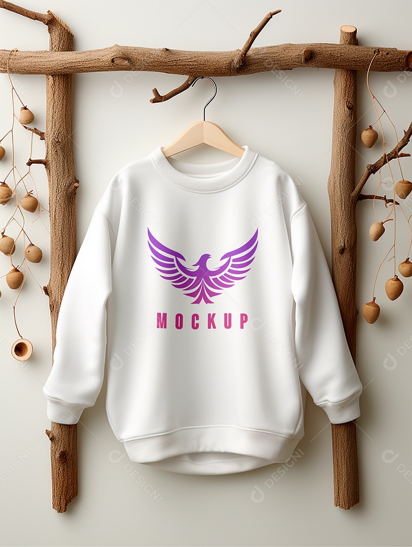 Mockup Moletom Infantil PSD Editável
