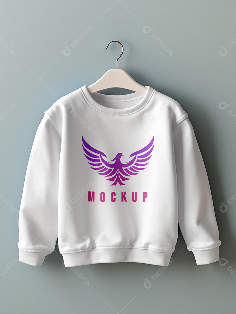 Mockup Moletom de Bebê PSD Editável