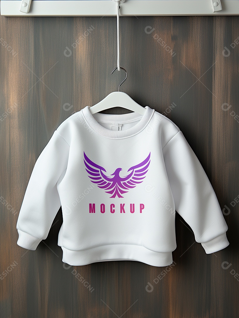 Mockup De Moletom de Bebe PSD Editável