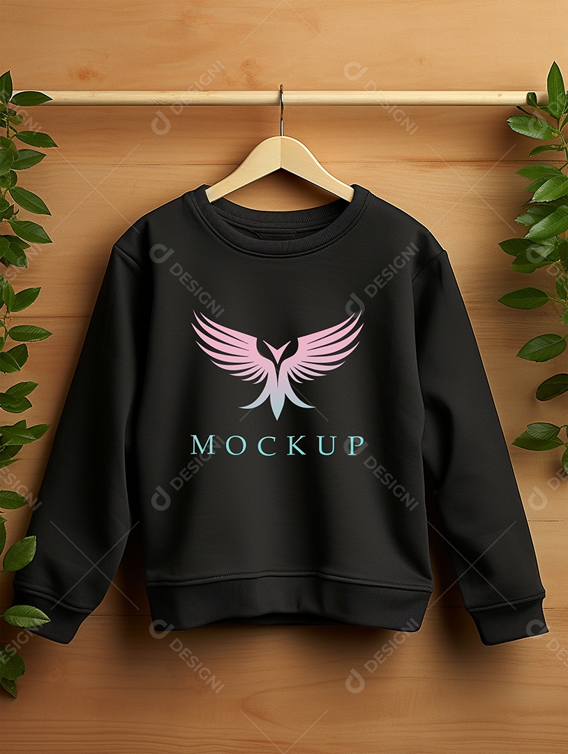 Mockup Moletom de Bebê PSD Editável