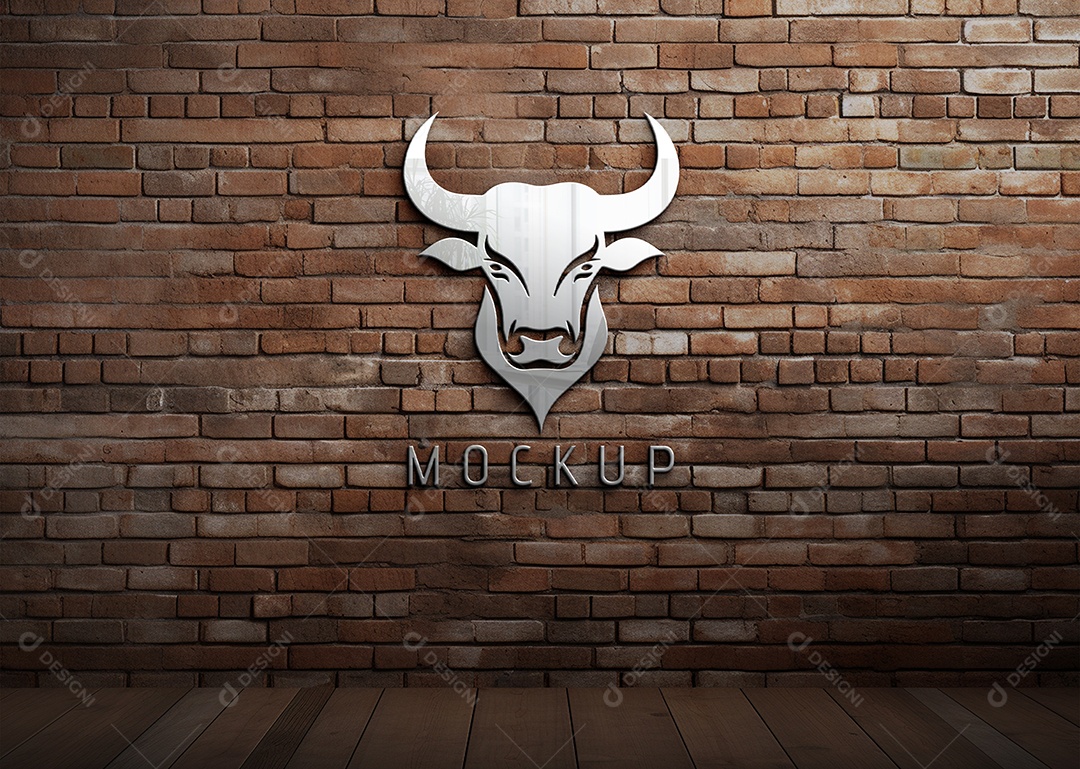 Modelo Logo de Empresa Mockup PSD Editável