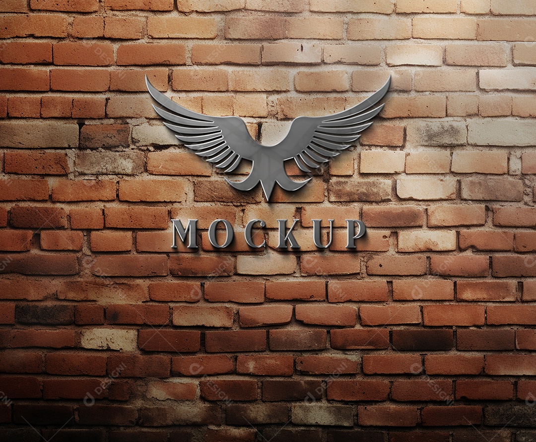 Modelo Logo de Empresa Mockup PSD Editável
