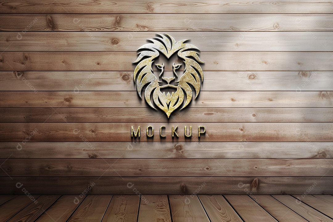 Modelo Logo de Empresa Mockup PSD Editável
