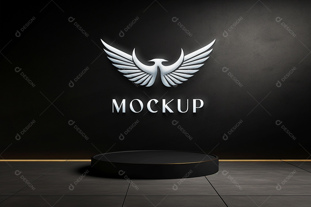 Modelo Mockup de Empresa PSD Editável