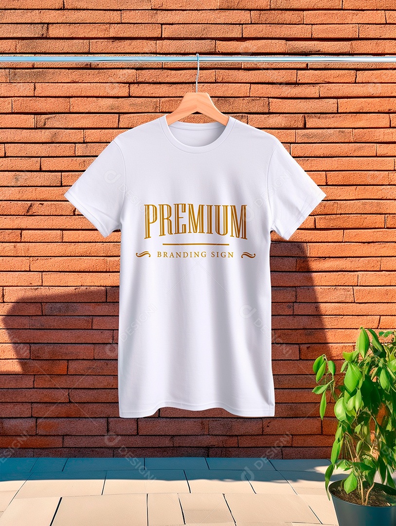 Mockup de Blusa Feminina PSD Editável
