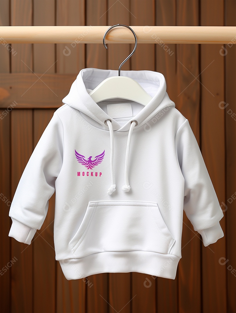 Mockup Moletom de Bebê PSD Editável
