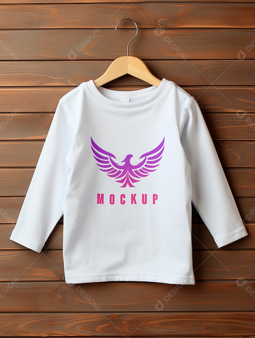 Mockup Moletom de Bebê PSD Editável