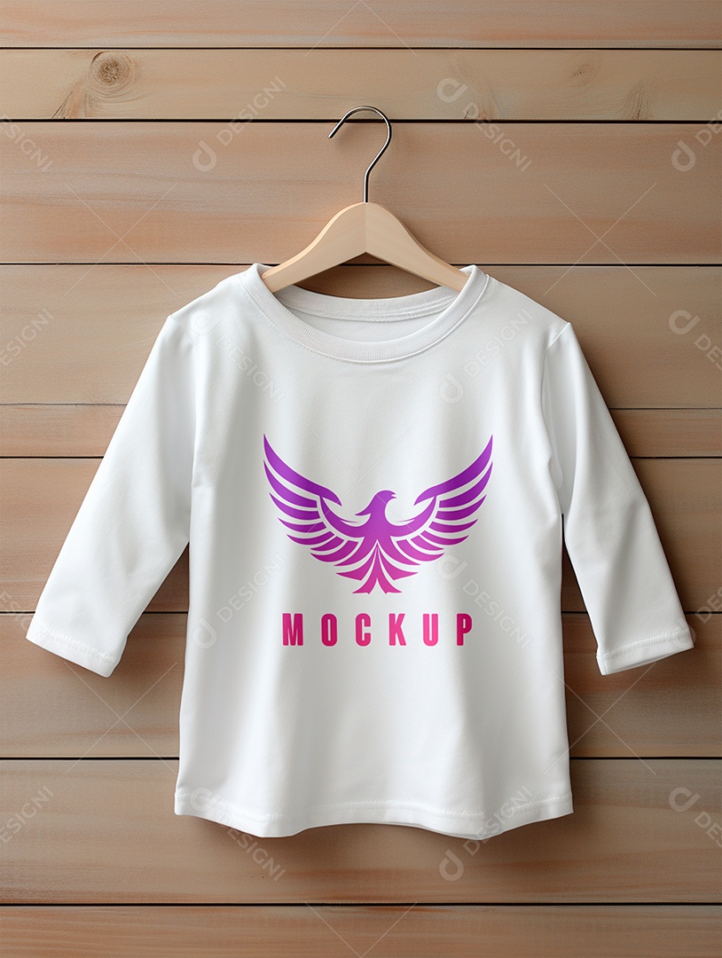 Mockup Moletom de Bebê PSD Editável