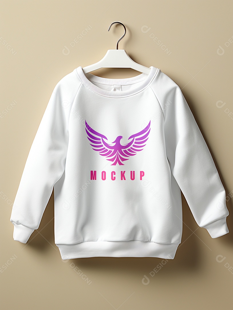 Mockup Moletom de Bebê PSD Editável