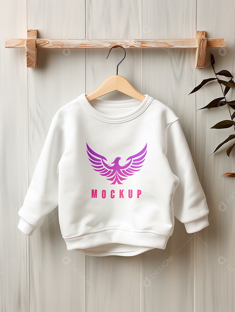 Mockup Moletom de Bebê PSD Editável