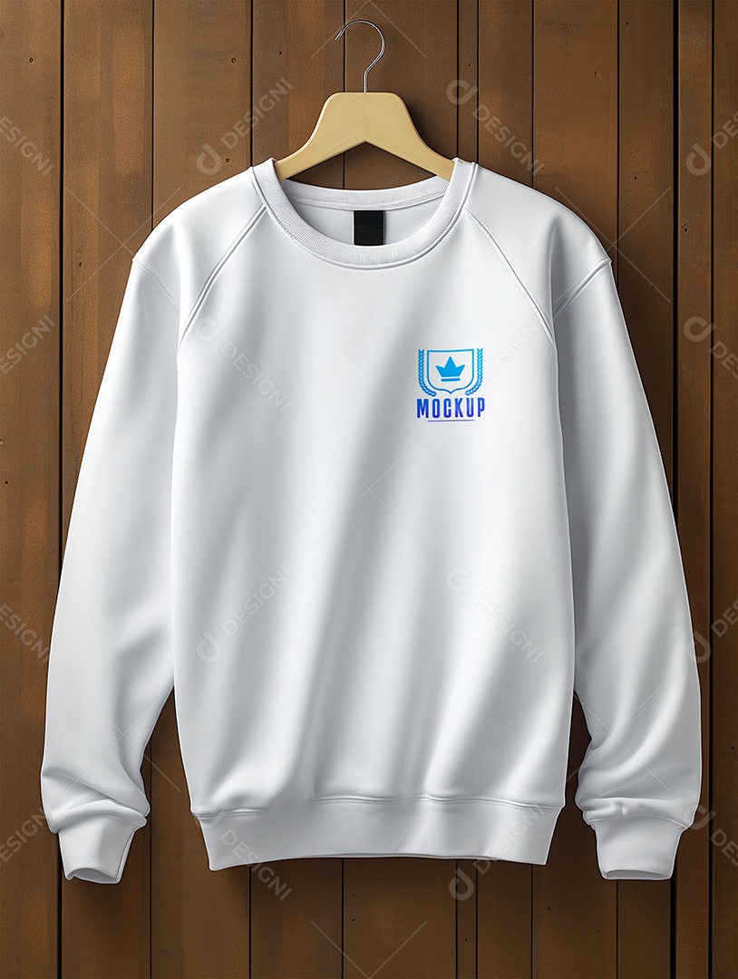 Mockup De Moletom No Cabide PSD Editável