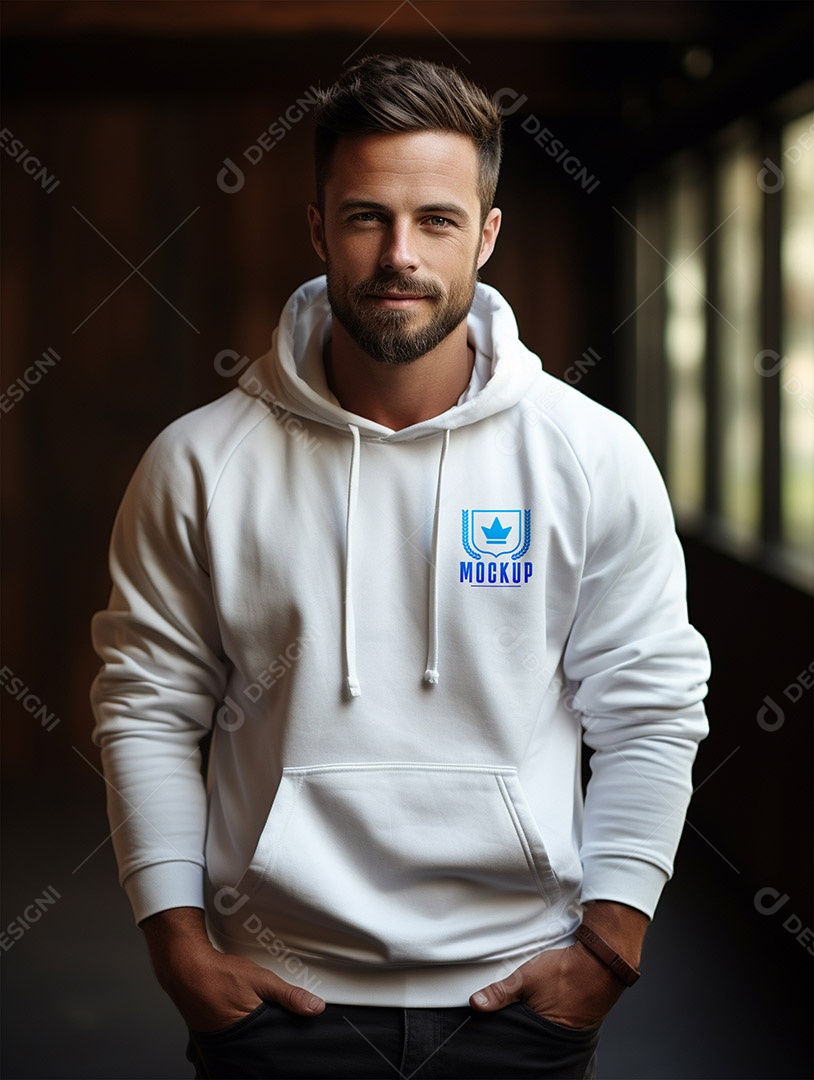 Mockup De Moletom PSD Editável
