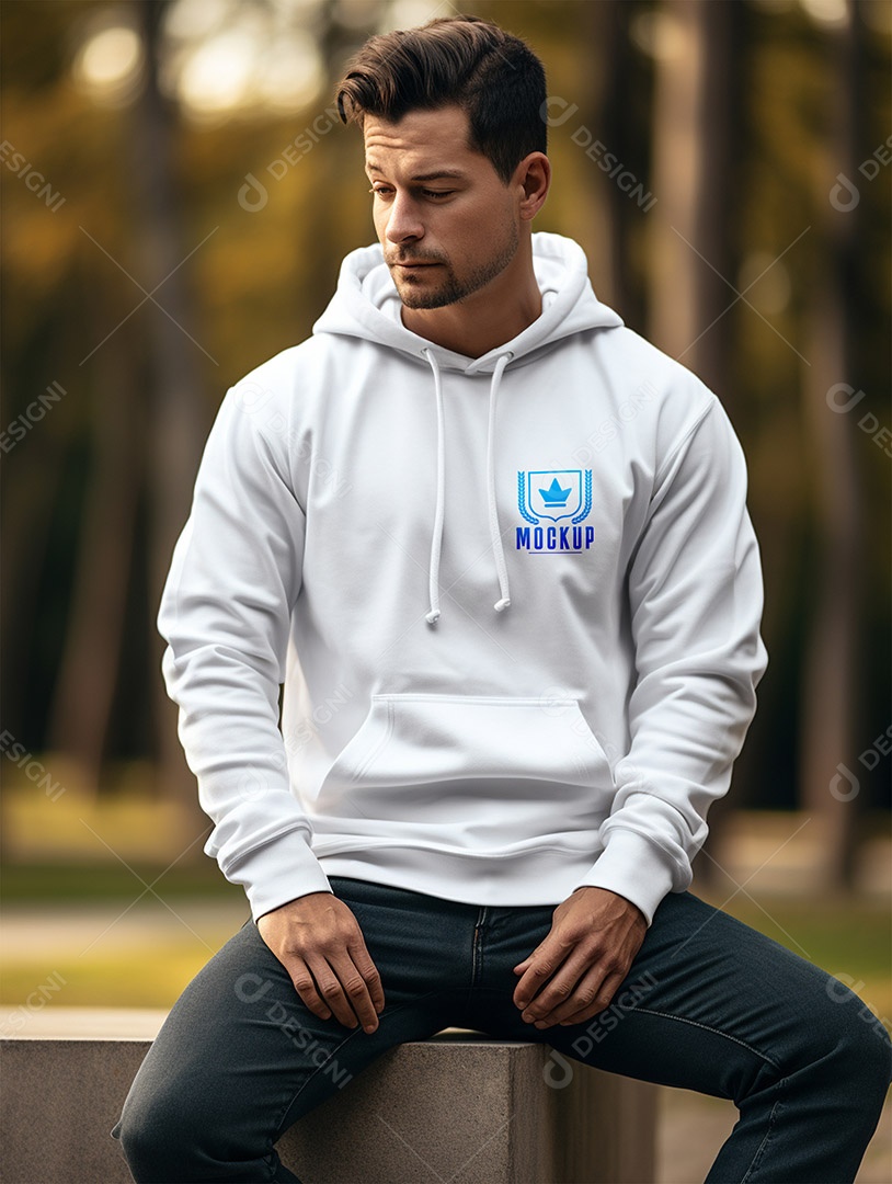 Mockup De Moletom PSD Editável